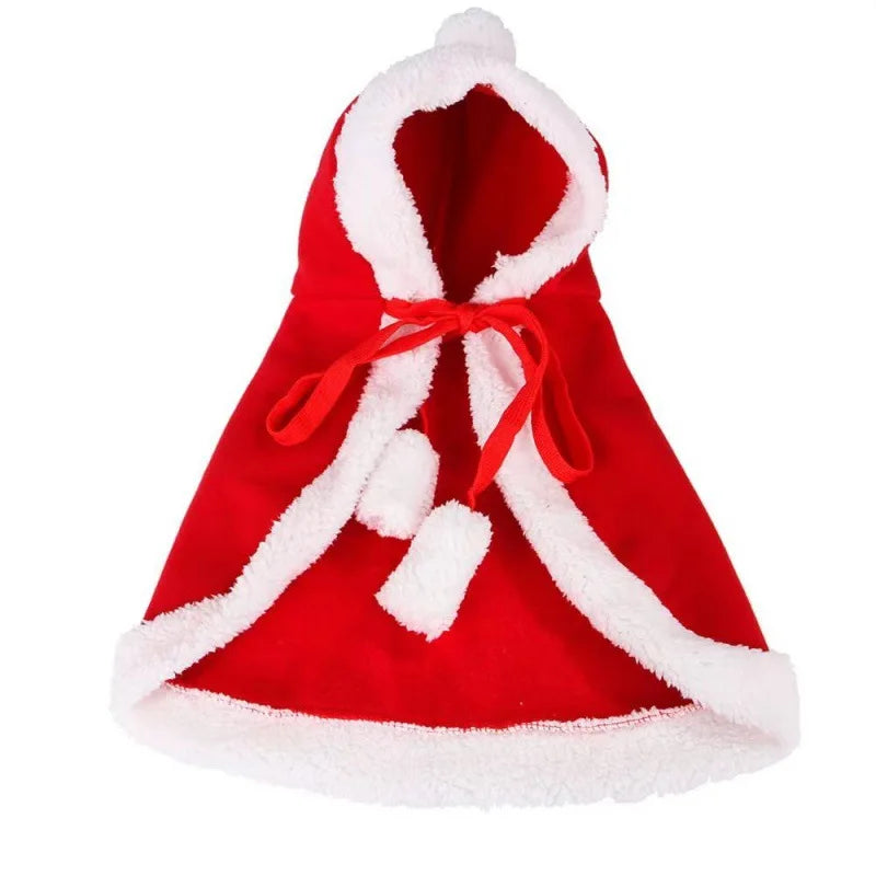Santa Cat Outfit Costume