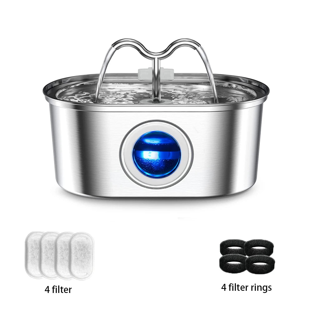Stainless Auto Pet Fountain