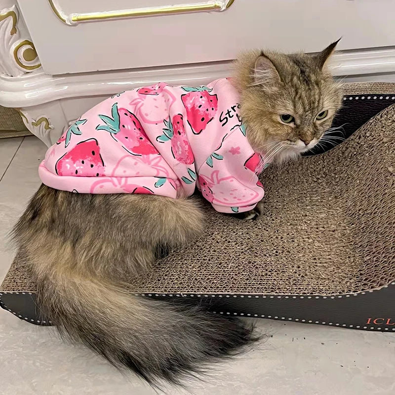 Cozy Cat Fleece Sweater