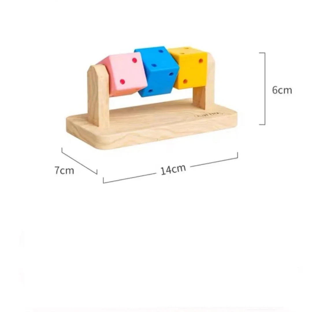 Fun Rubik's Cube Hamster Toy
