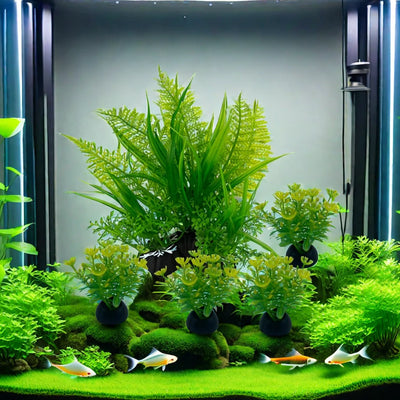Lifelike Fish Tank Plants