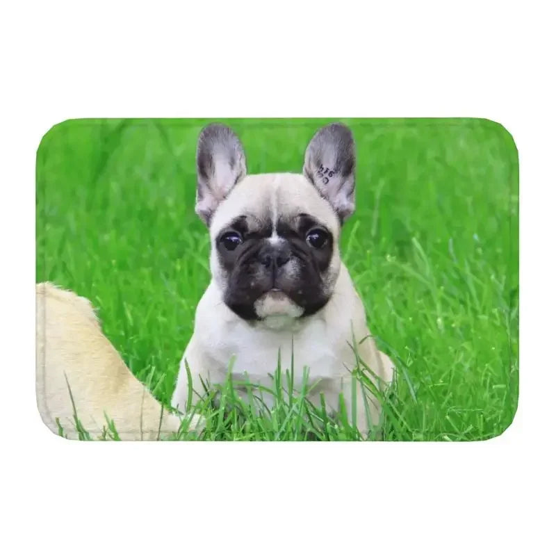 Cool French Bulldog Doormat