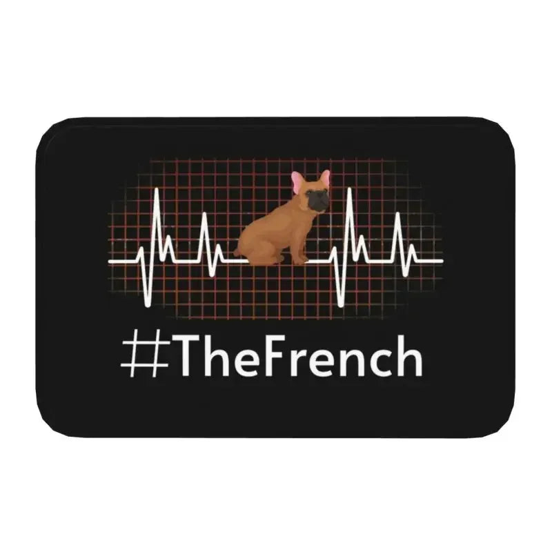 Cool French Bulldog Doormat