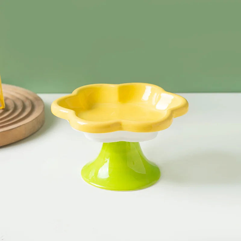 Ceramic Raised Cat Bowl