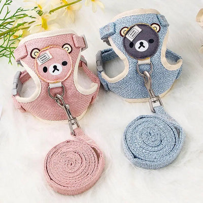 Cute Bear Design Pet Harness