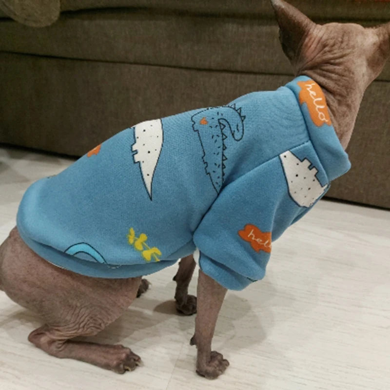 Cozy Cat Fleece Sweater