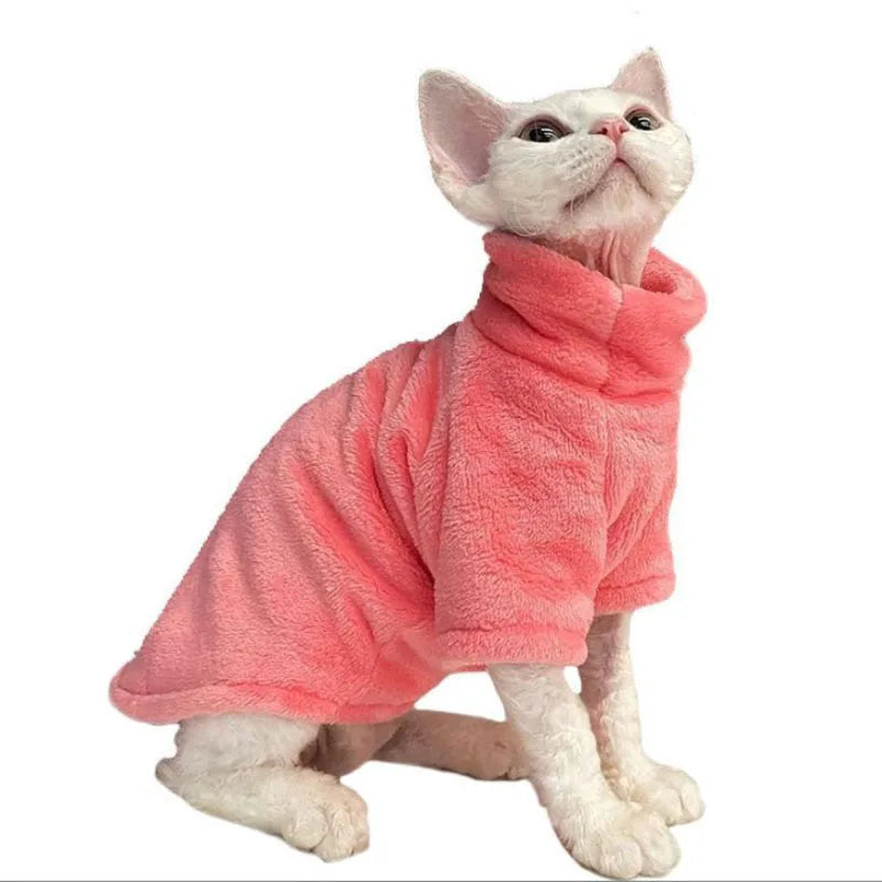 Soft Sweater Jacket for Cat
