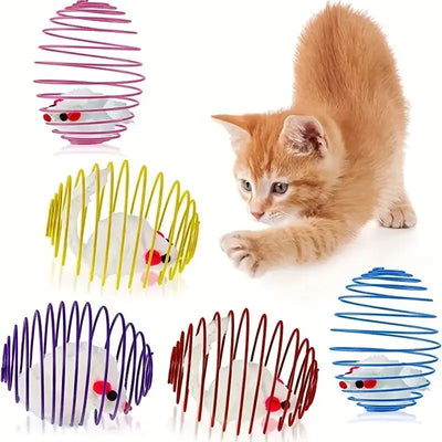 Spring Coil Cat Toy