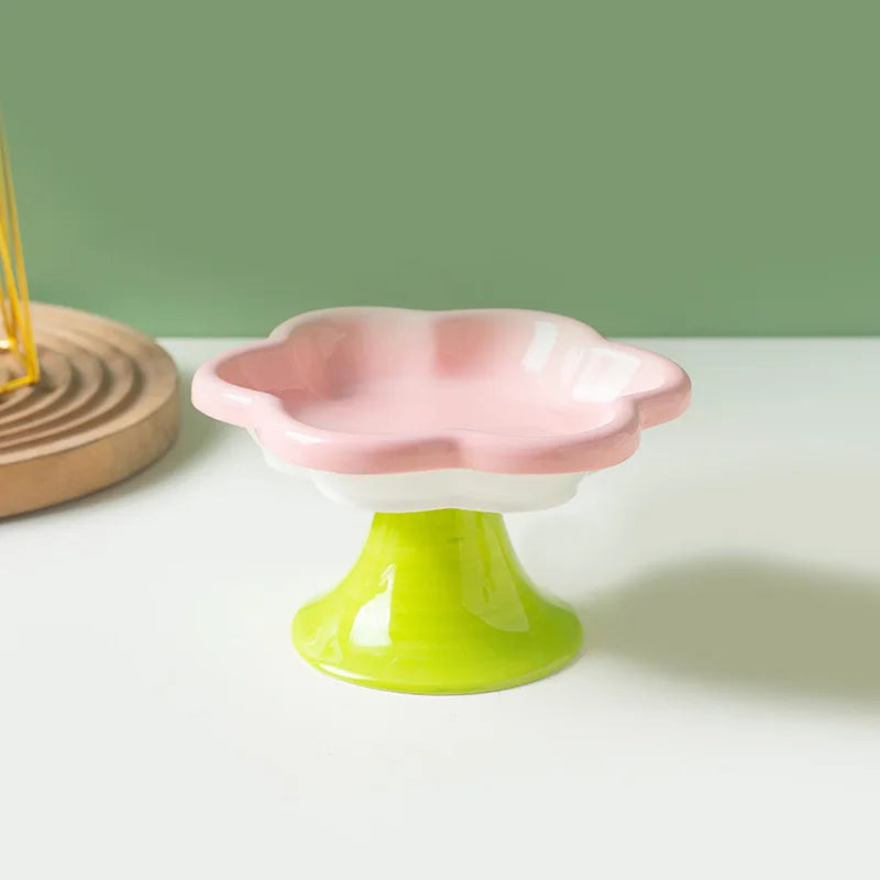 Ceramic Raised Cat Bowl