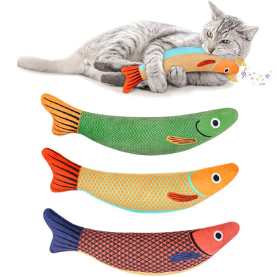 Catnip Fish Plush Toy