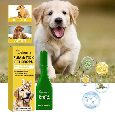 Dog Flea Treatment Drops