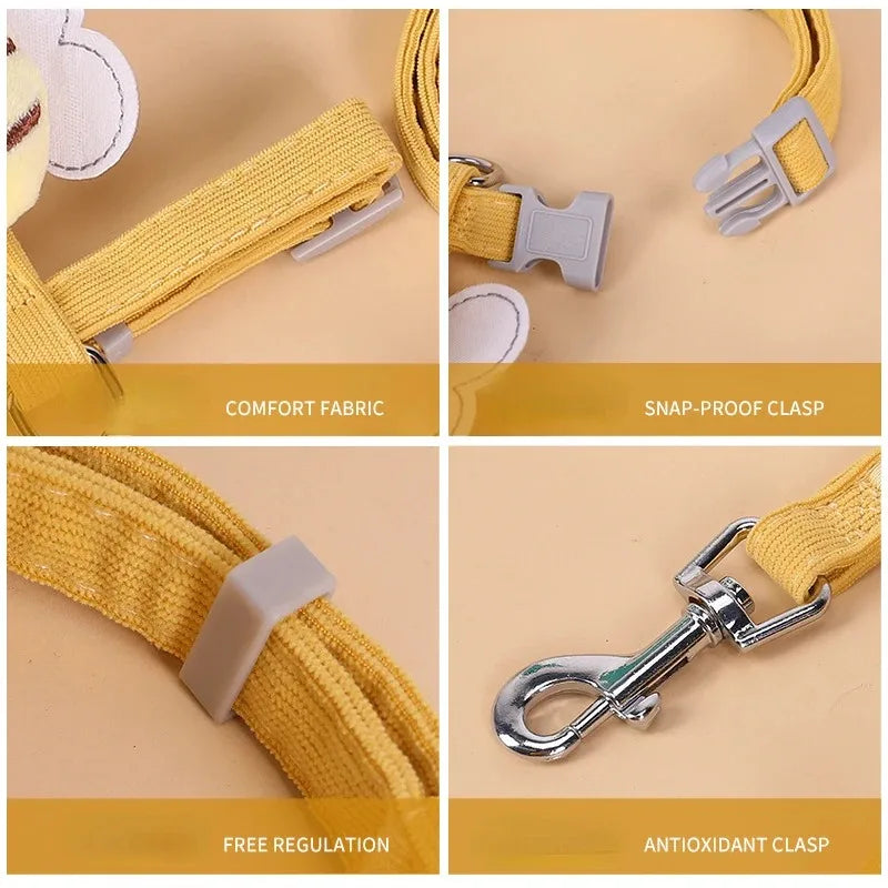 Stylish Cat Harness and Collar