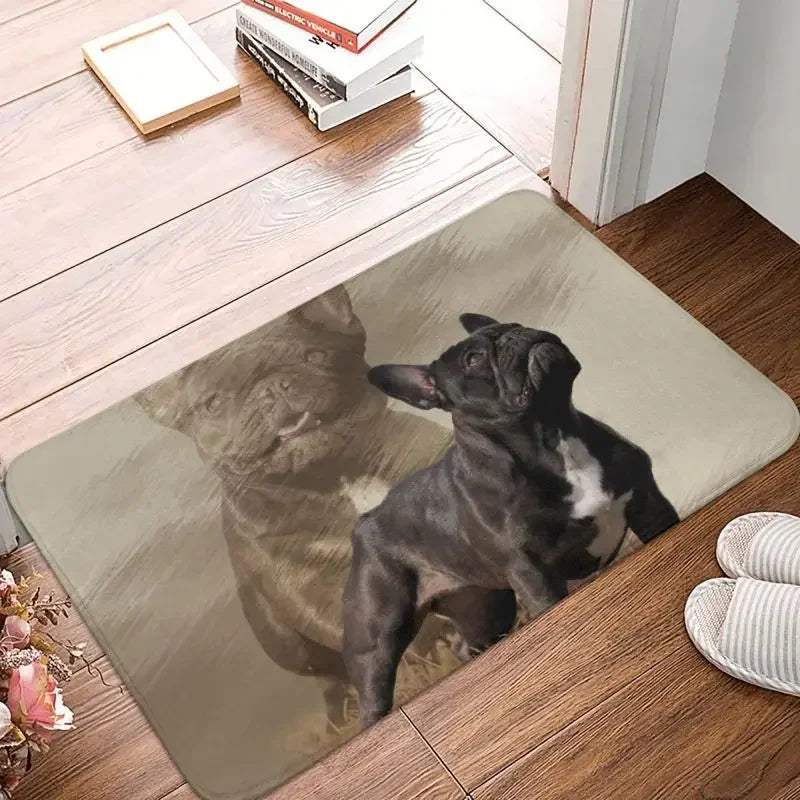 Cool French Bulldog Doormat