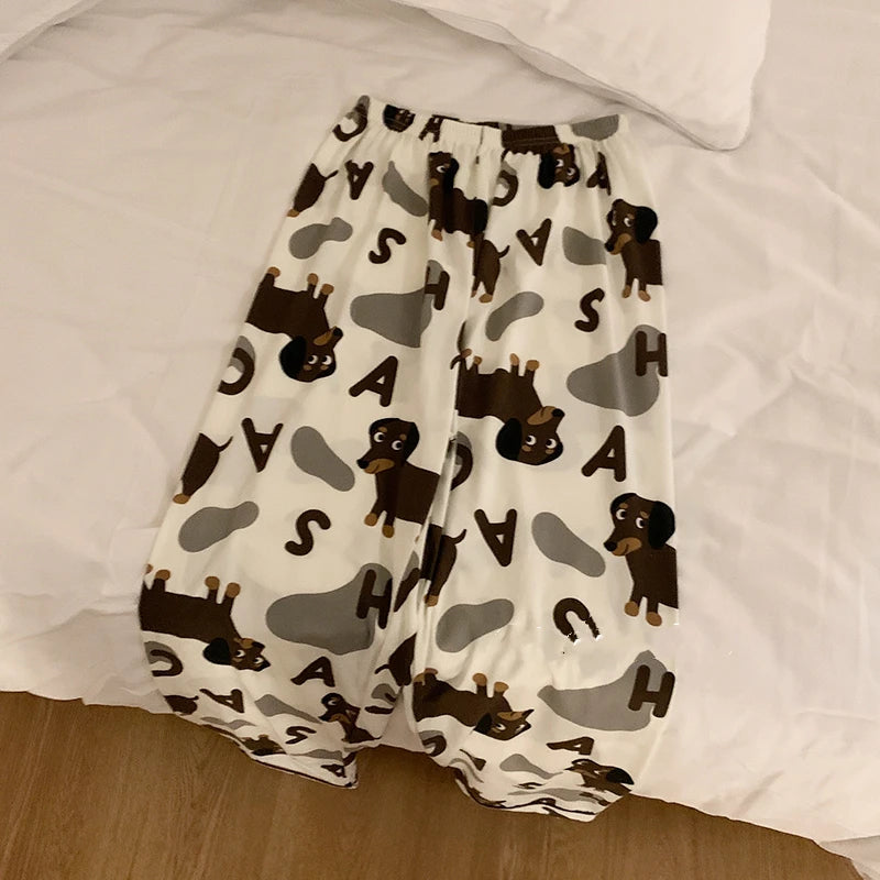 Cute Dachshund Pajama Set