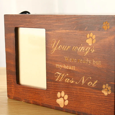 Handcrafted Pine Pet Casket