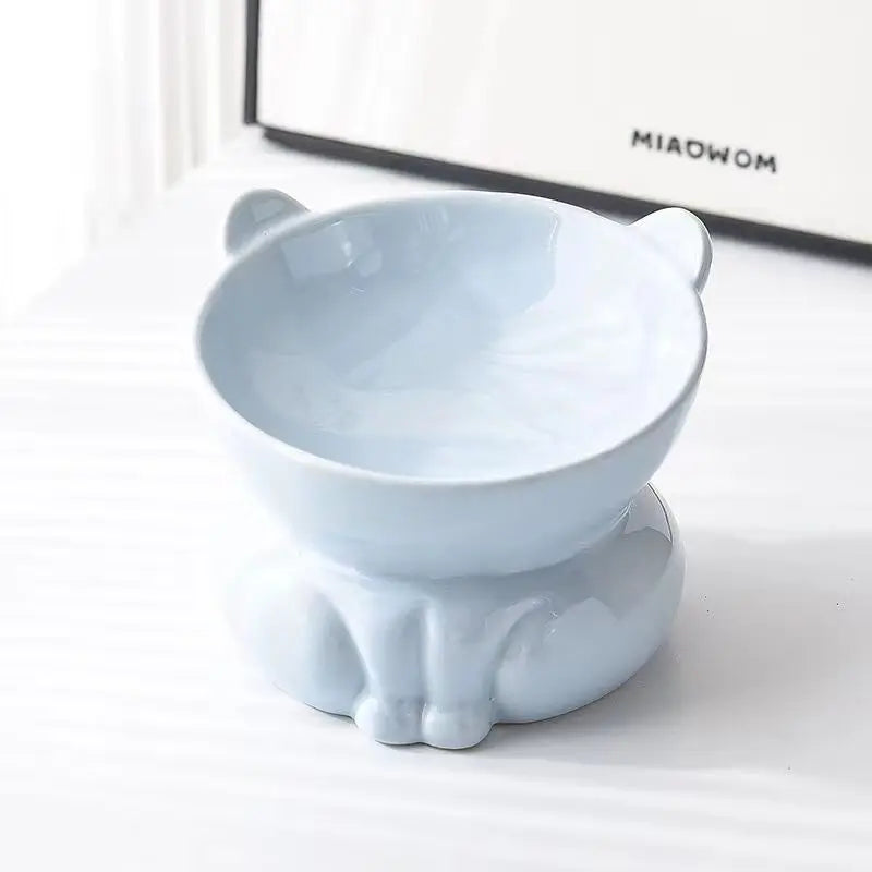 Neck Support Cat Bowl