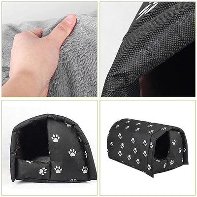 Waterproof Cat House Bed