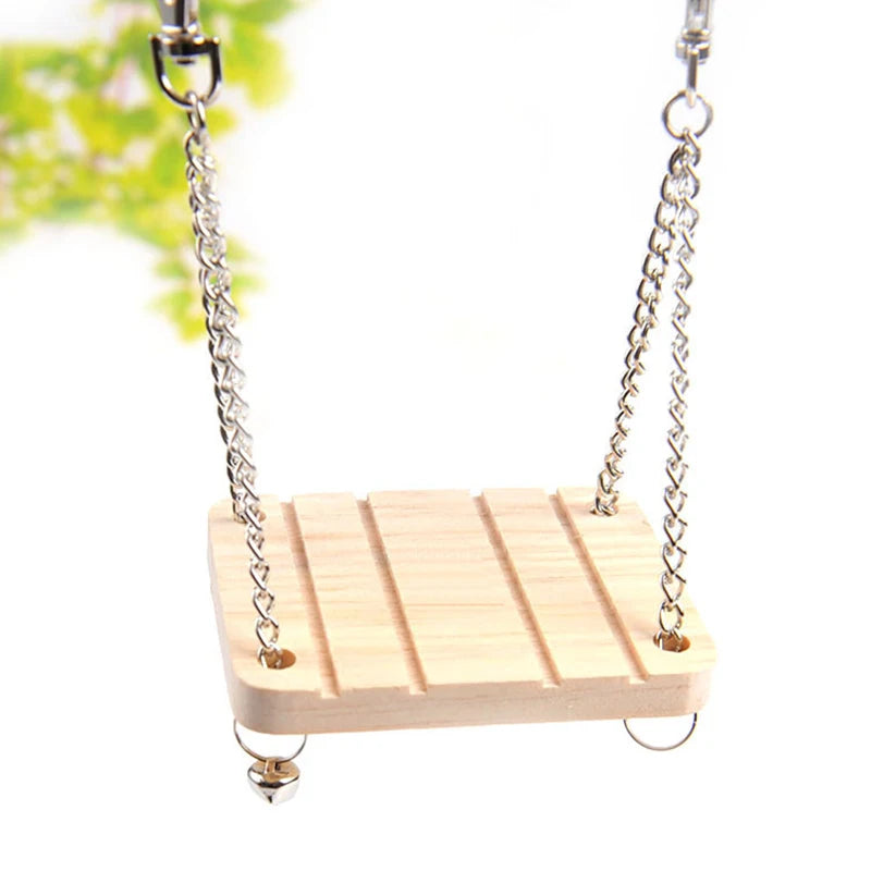 Wooden Swing For Small Pet