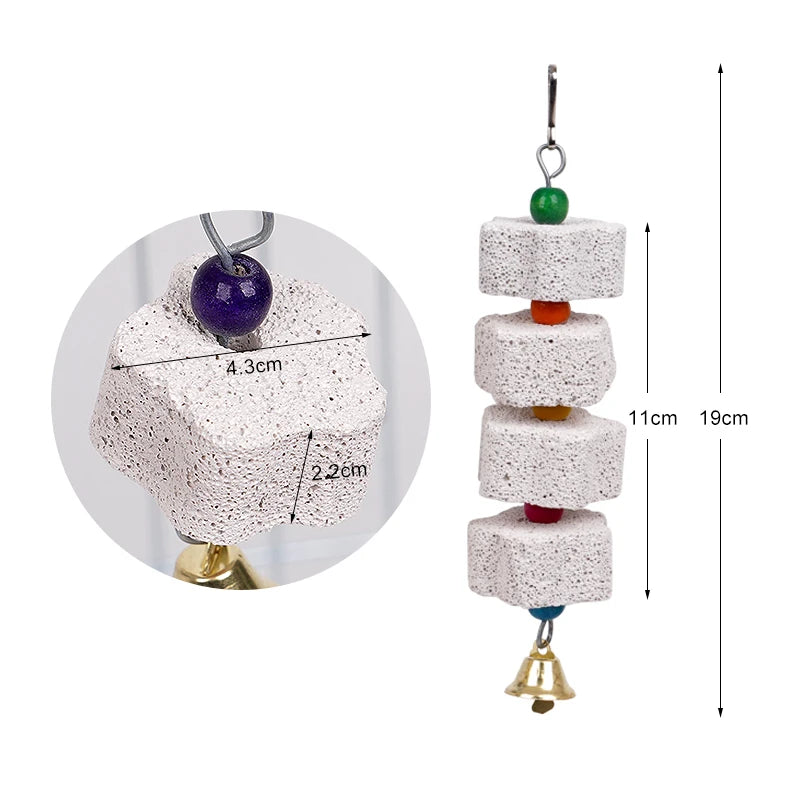 Bird Chewing Toy with Bells