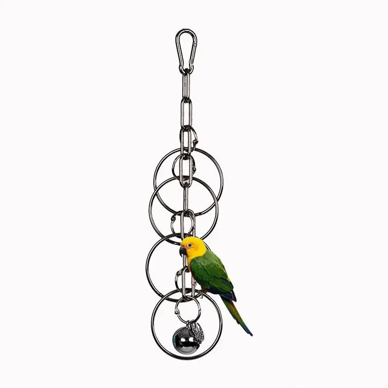 Parrot Stainless Steel Toy