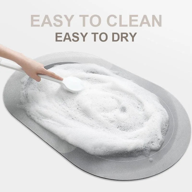 Cute Cat Print Bath Mat