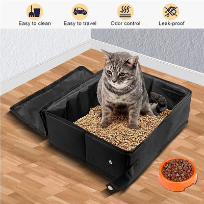 Outdoor Foldable Cat Litter Box