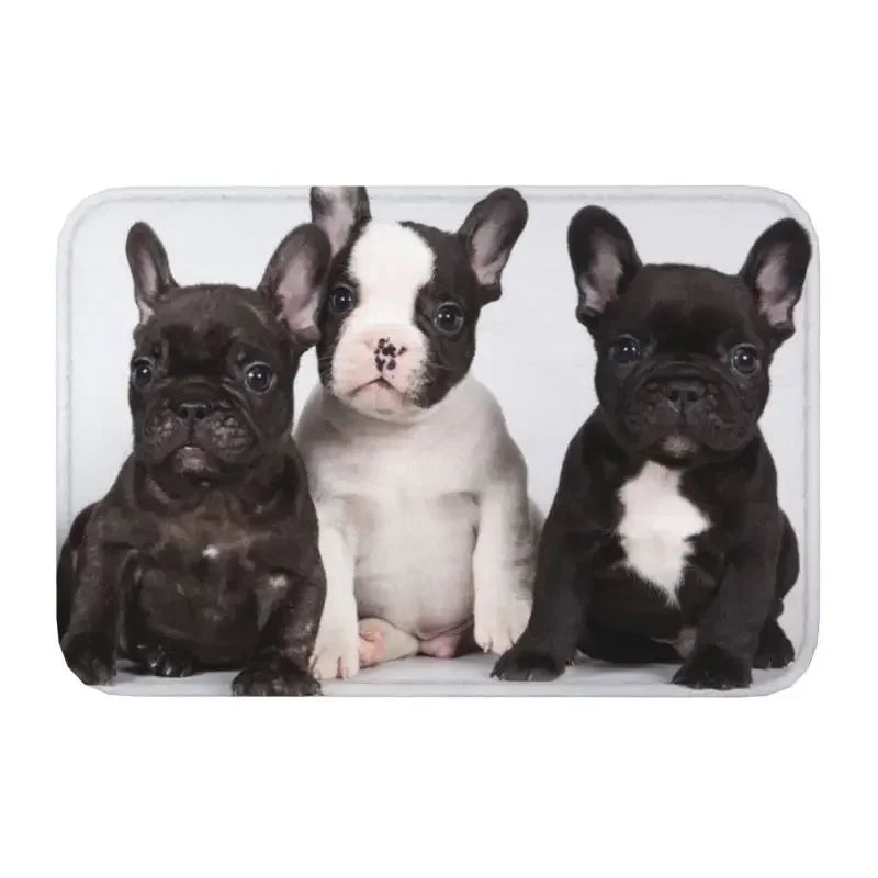 Cool French Bulldog Doormat