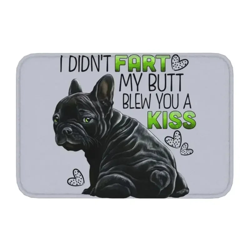 Cool French Bulldog Doormat