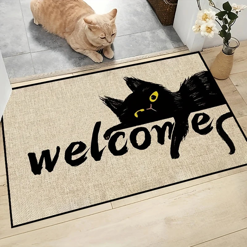 Meow Welcome Cat Mat