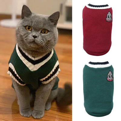 Winter Cozy Cat Sweater