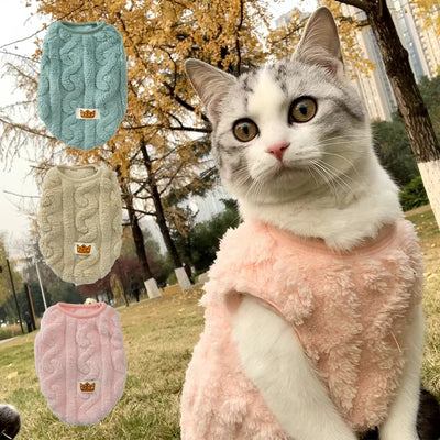 Cat Fleece Sweatshirt