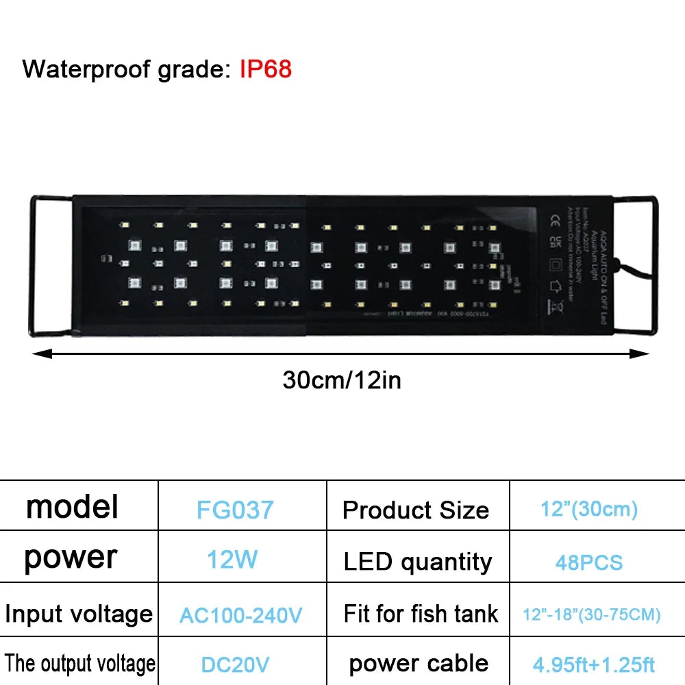 Aquarium LED Fixture