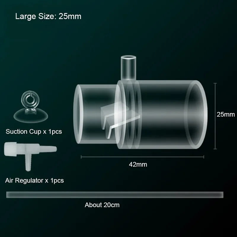 Acrylic Water Pump Filter