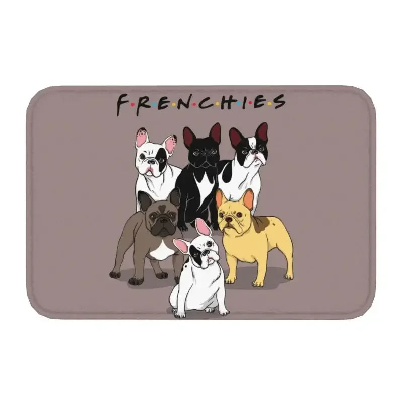 Cool French Bulldog Doormat