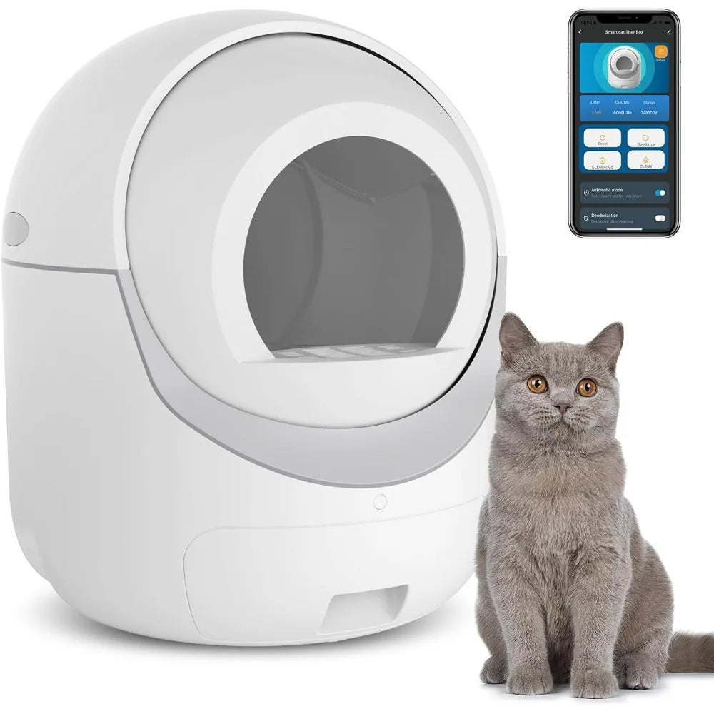 App-Controlled Litter Box