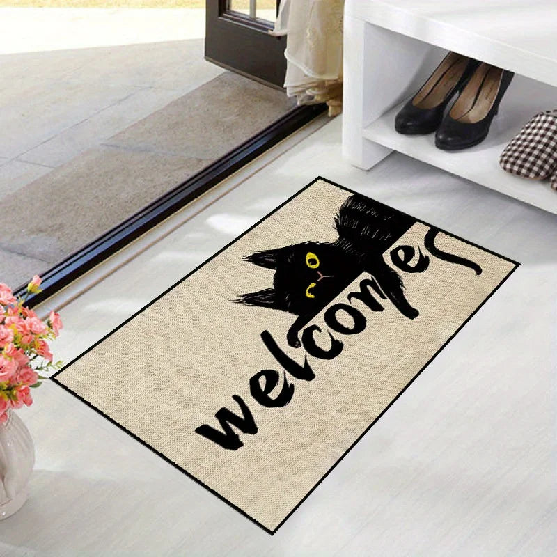 Meow Welcome Cat Mat