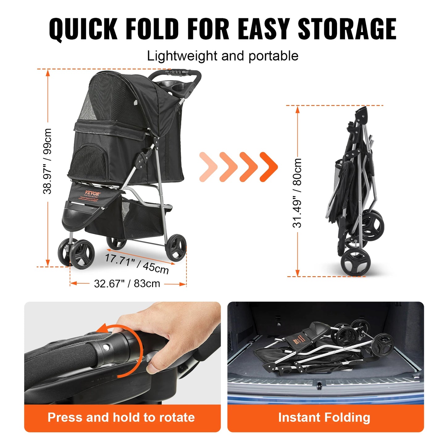 PawPal Pet Stroller