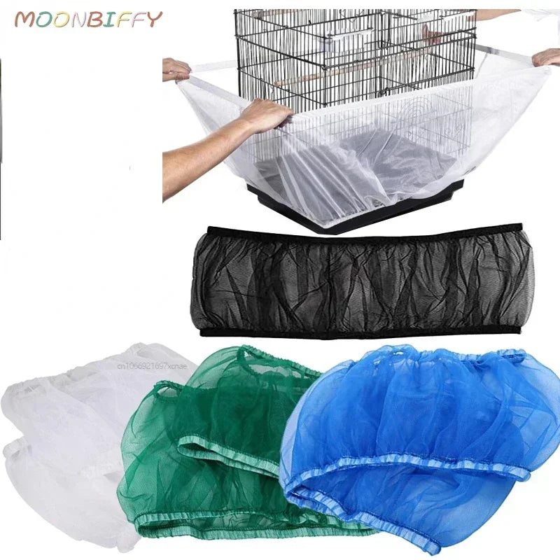 Mesh Bird Cage Cover Shell Skirt Net