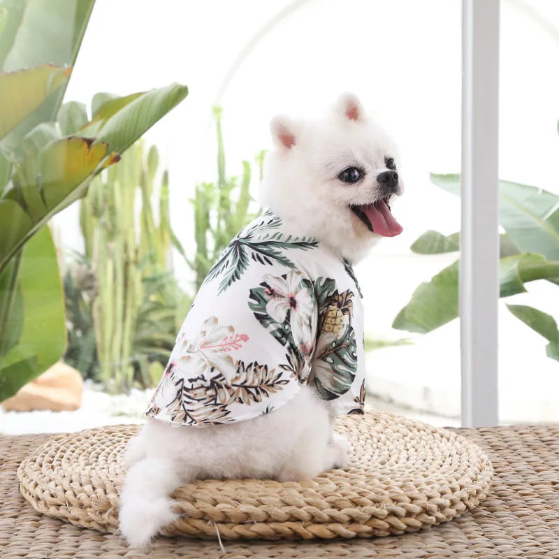 Tropical Vibes Dog Shirt