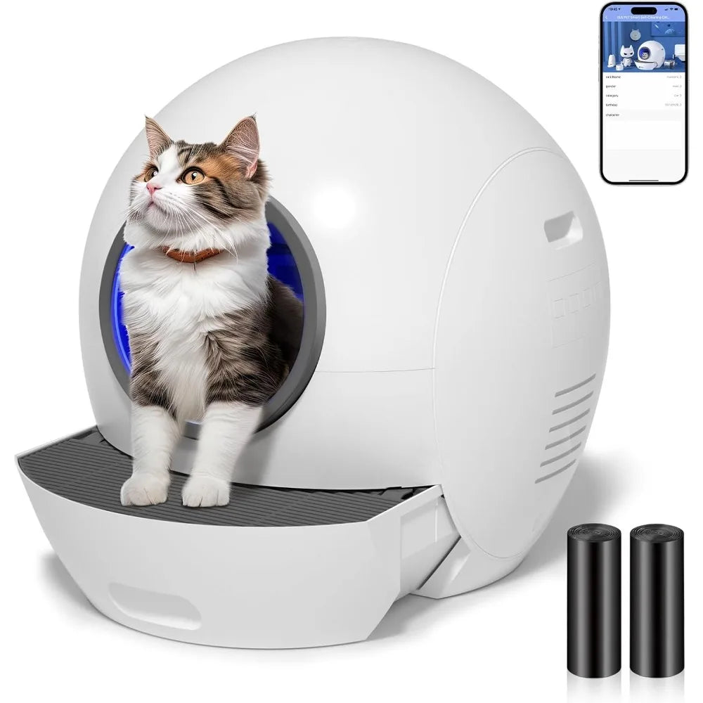 Self-Cleaning Litter Box