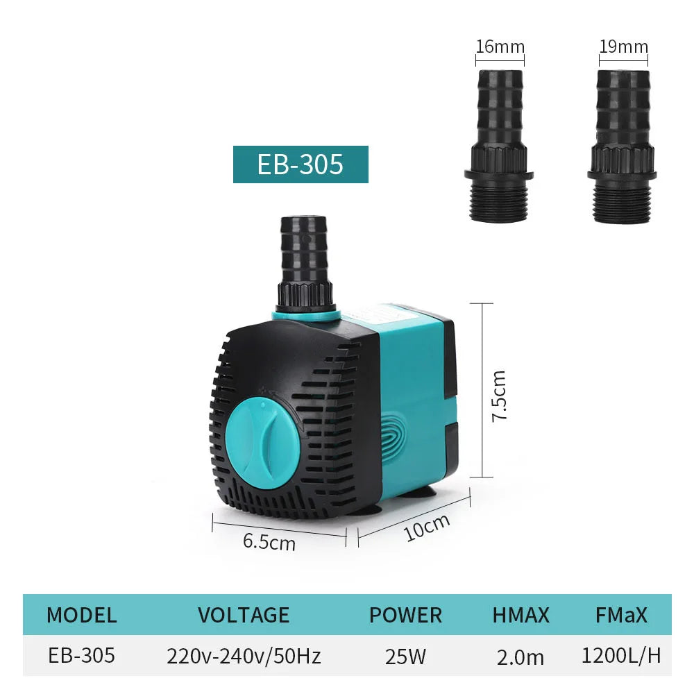 Fountain Filter for Fish Tank