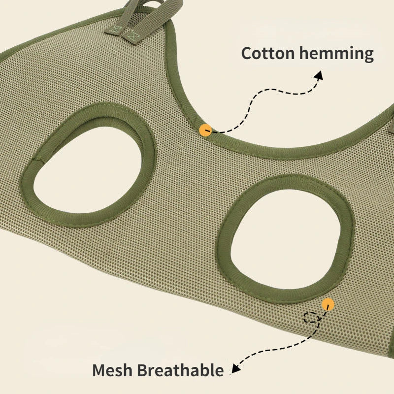 Cat Grooming Hammock for Nail Trimming & Bathing