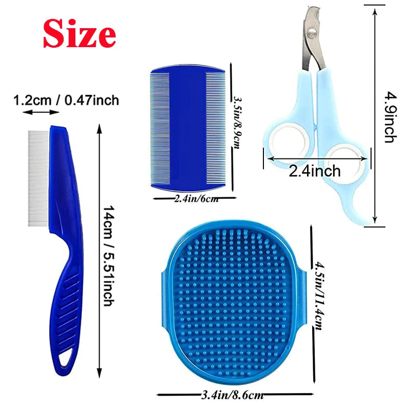 Complete Rabbit Grooming Set