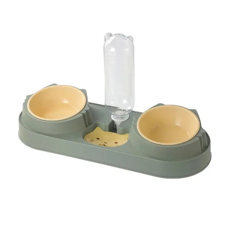 Tilted Pet Feeder Bowl