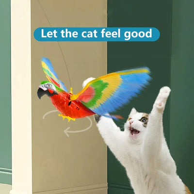 Flying Bird Cat Toy