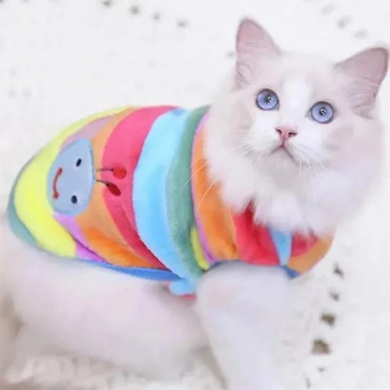 Fleece Pet Cat Clothes
