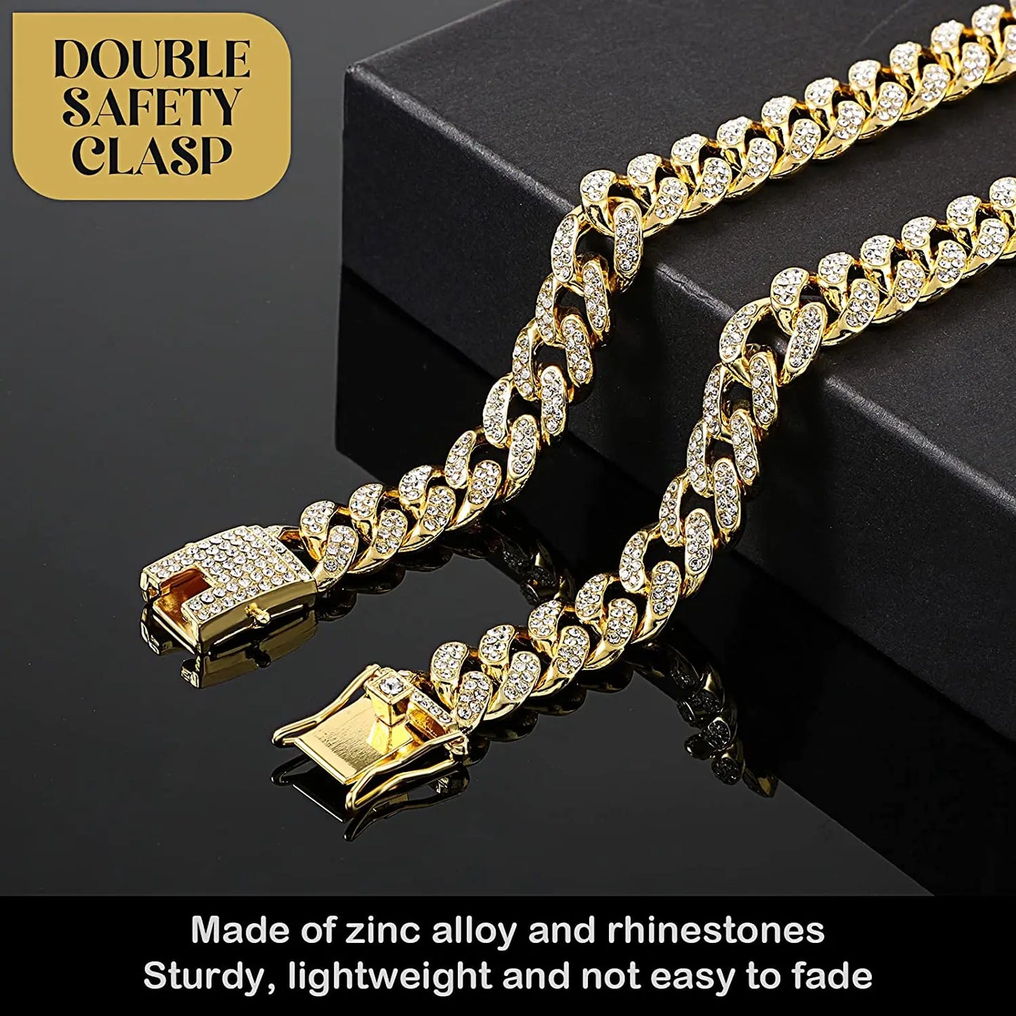 Luxury Gold Dog Chain Collar