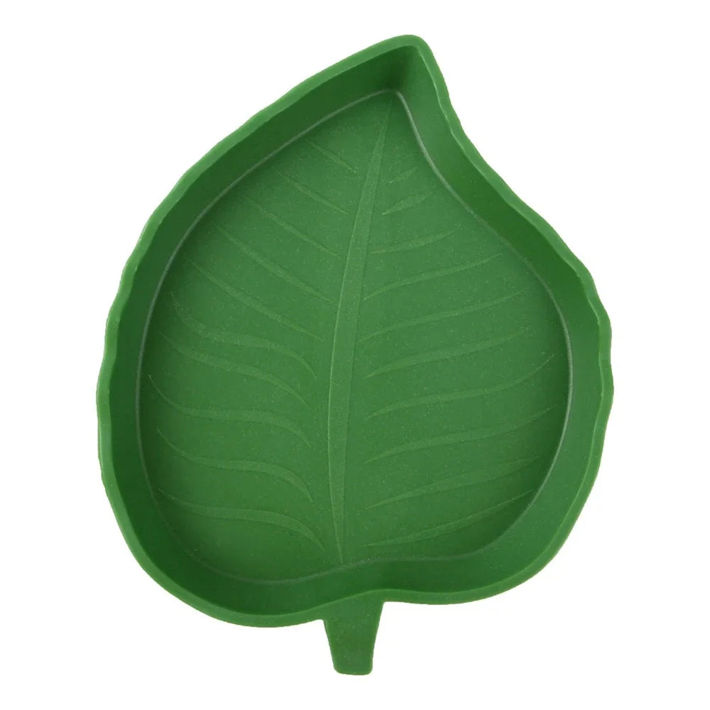 Leaf Shape Reptile Feeder