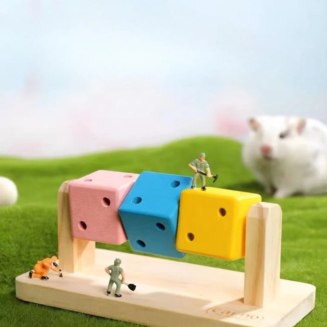 Fun Rubik's Cube Hamster Toy