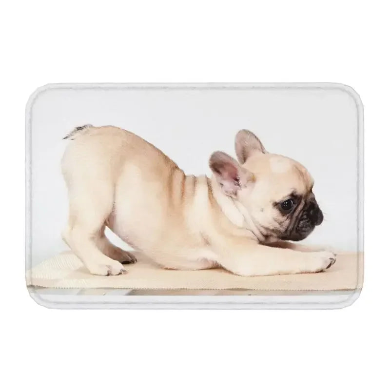 Cool French Bulldog Doormat